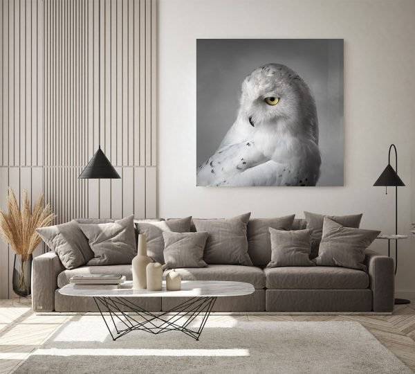 Snowy Owl 2 by Mark Harvey.
